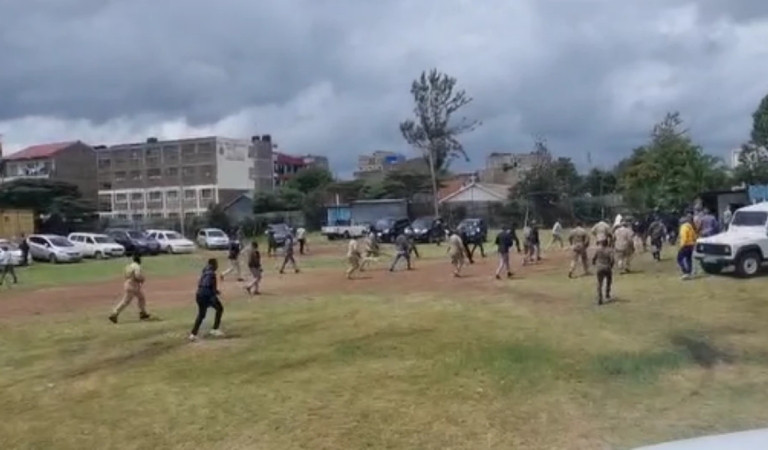 Chaos erupt as goons disrupt church service ahead of Gachagua’s visit Melita Ole Tenges